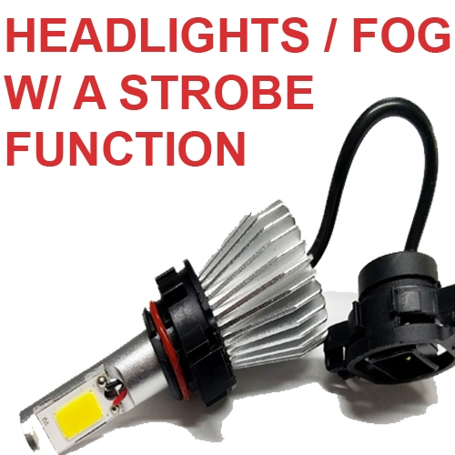 HEADLIGHTS W/ STROBE
