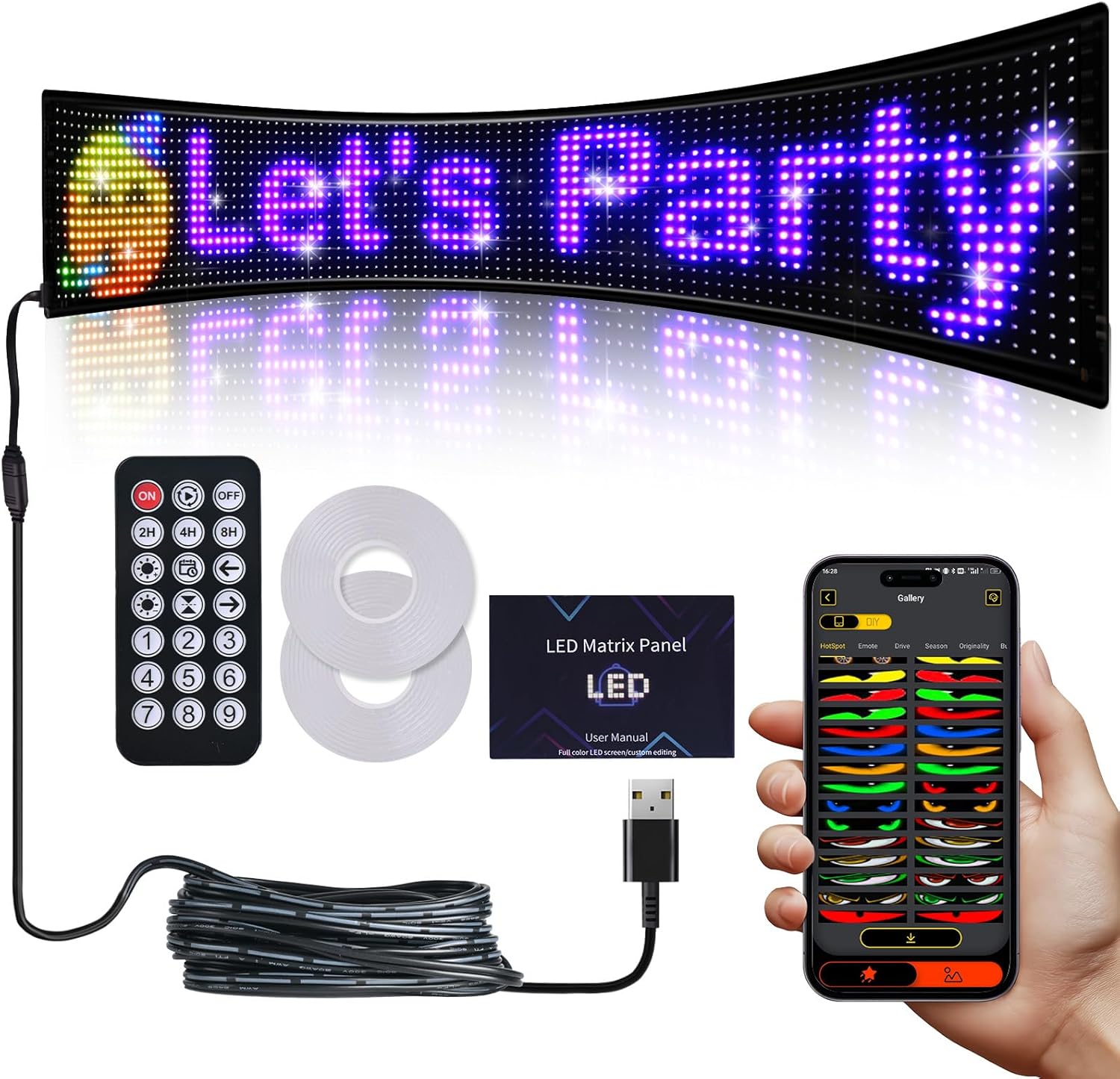 Programmable LED Scrolling Sign
