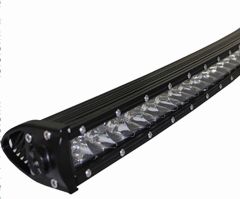 curved bar led bar single row 