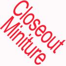 Closeout Miniture